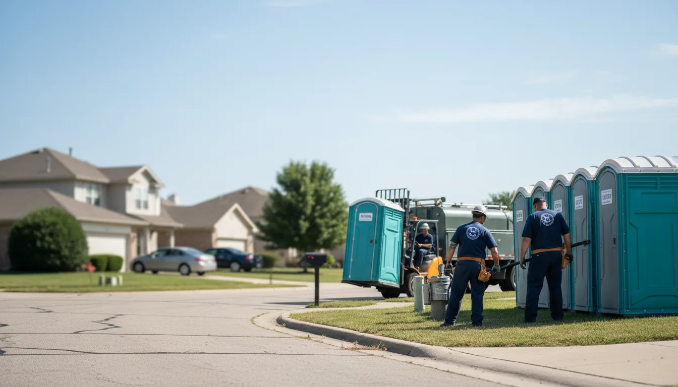 Porta Potty Rental in Warner, OK near me
